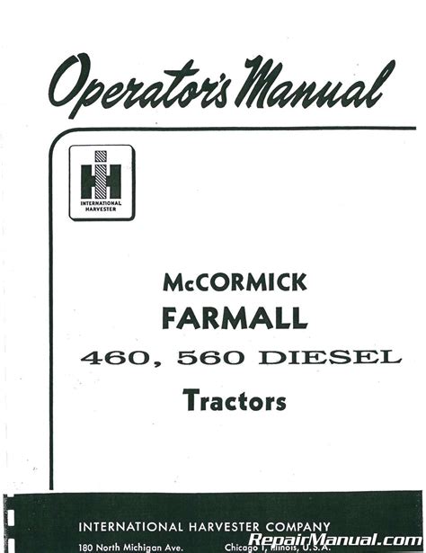 Full Download Farmall 460 Manual Pdf 