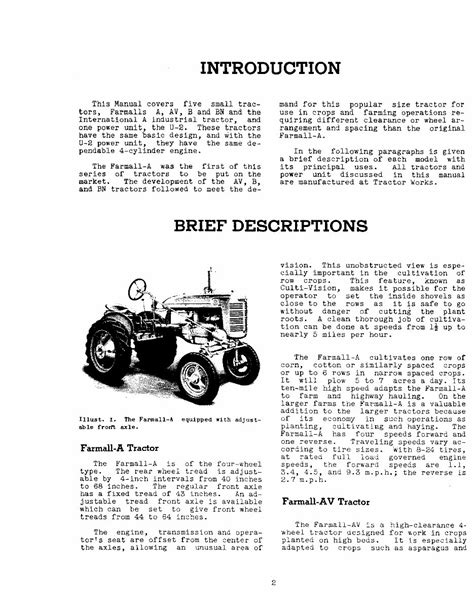 Read Online Farmall A Av B Bn Service Manual Ih Tractor Repair Book Gss 5031 International 