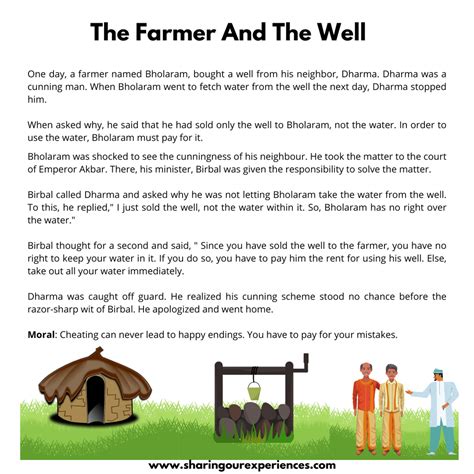 farmer story in English/short stories on honesty/bedtime