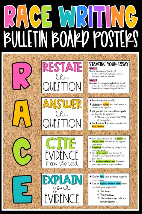 Farmhouse Races Writing Strategy Posters Amp Bookmarks By Race Strategy Worksheet 7th Grade - Race Strategy Worksheet 7th Grade