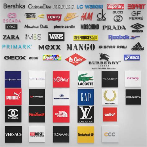 fashion brand logos