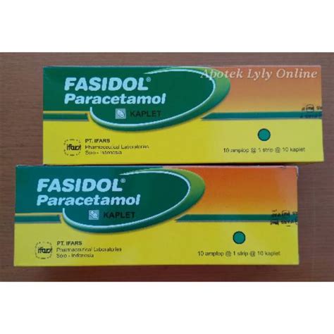 fasidol paracetamol obat apa