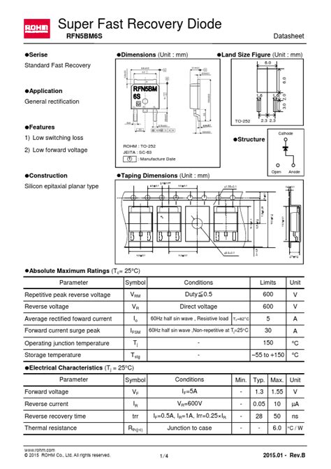 Download Fast Recovery Diode Rohm 