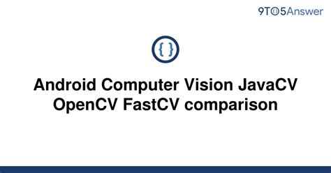 fastcv vs open cv