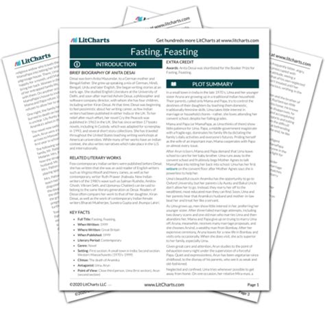 Download Fasting Feasting Chapter Summary 