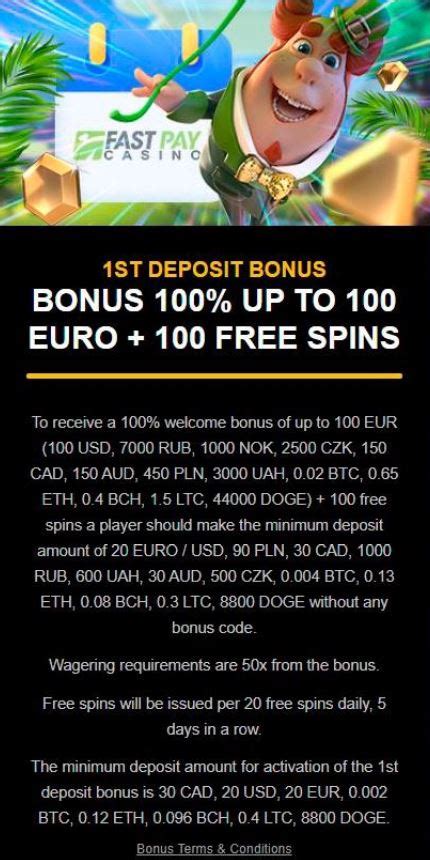 fastpay casino promo vtlw luxembourg