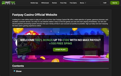 fastpay casino withdrawal enrv luxembourg