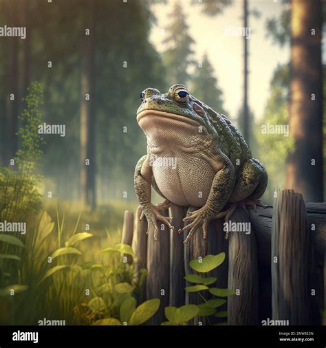 Fat Frog On A Log
