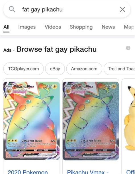 fat gay pikachu meme