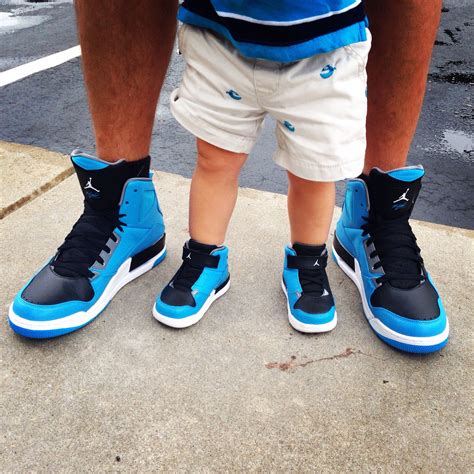 Father And Son Matching Jordans Tumblr