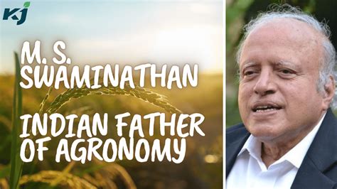 Father Of Agronomy