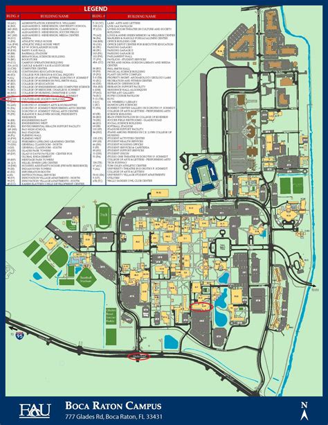 Fau Map Boca