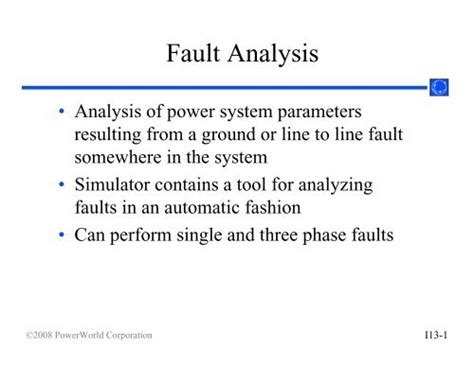 Read Online Fault Analysis Powerworld 