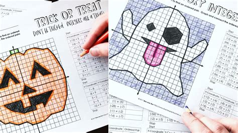Favorite Halloween Math Activities Rise Over Run Halloween Equations Answer Sheet - Halloween Equations Answer Sheet