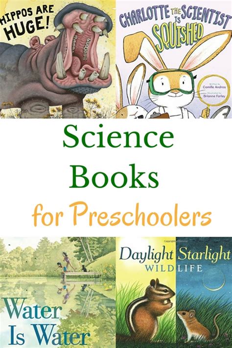 Favorite Preschool Science Books Growing Book By Book Science Preschool Books - Science Preschool Books