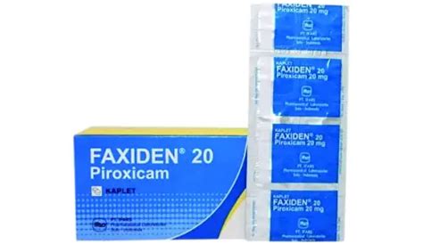 faxiden piroxicam 20 mg obat apa