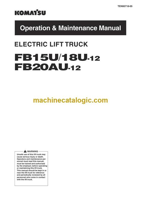 Fb15u Service Manual
