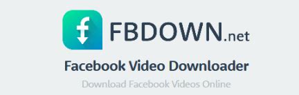 fbdown | How to download highquality videos on Facebook