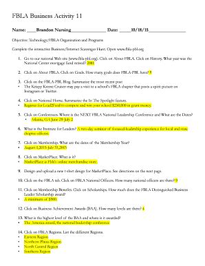 Full Download Fbla Internet Scavenger Hunt Answers Sheet 
