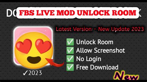 Fbs Live Mod Apk Unlocked Room Premium No Fbs Live Mod Apk Apkvipo - Fbs Live Mod Apk Apkvipo