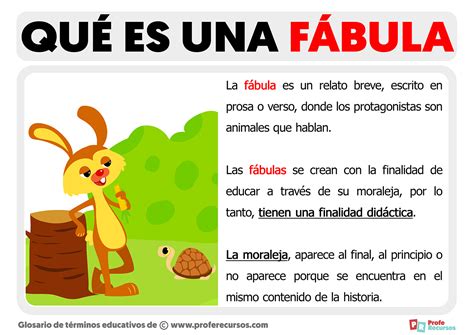 Fábula Con Un Refrán