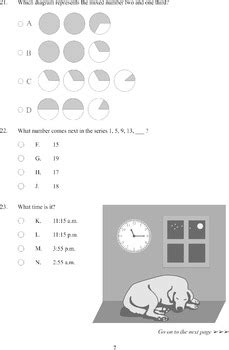 Fcat Practice 3rd Grade Math 2014