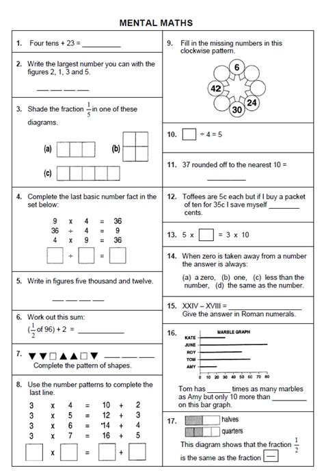 Full Download Fcat Practise Maths Papers For Grade 4 