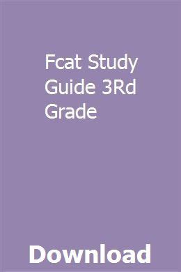Download Fcat Study Guide 3Rd Grade 