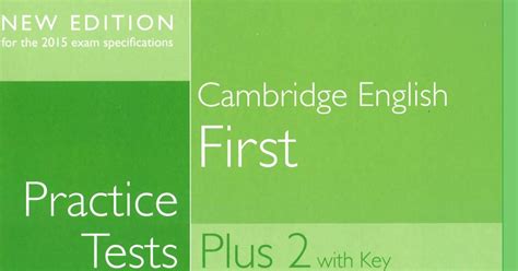 Fce Practice Tests Plus 2 Answers