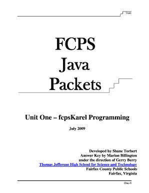 Download Fcps Java Packets Answer Key 