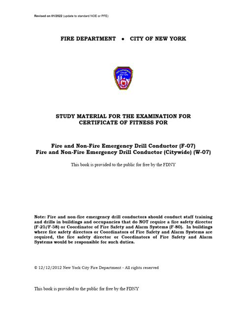 Read Fdny Exam Study Guide 2012 