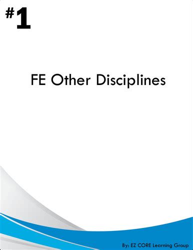 Fe Other Disciplines Study Guide
