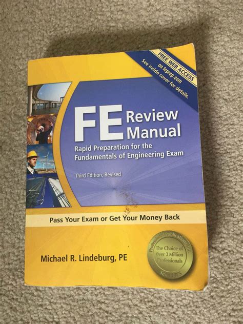 Read Online Fe Review Manual 3Rd Edition 