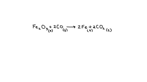 Fe2o3 C Balanced Equation