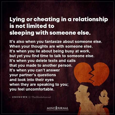 fear of being cheated on