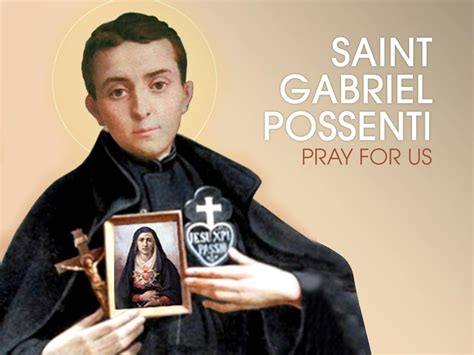 feast of st gabriel possenti biography