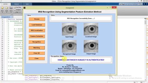 Feature Extraction Segmentation Matlab Coding