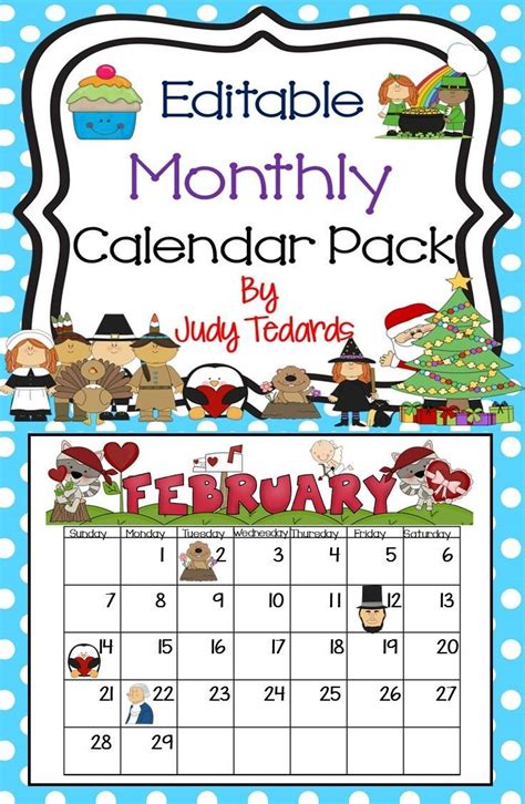 February Class Calendars Awesome Kids Preschool February Calendar For Kids - February Calendar For Kids
