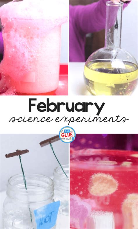 February Science Experiments A Dab Of Glue Will Science Experiment Ideas For Preschoolers - Science Experiment Ideas For Preschoolers
