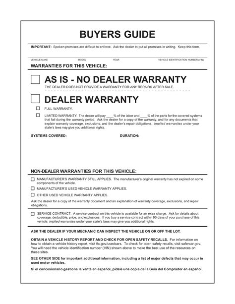 Read Federal Buyers Guide Form 