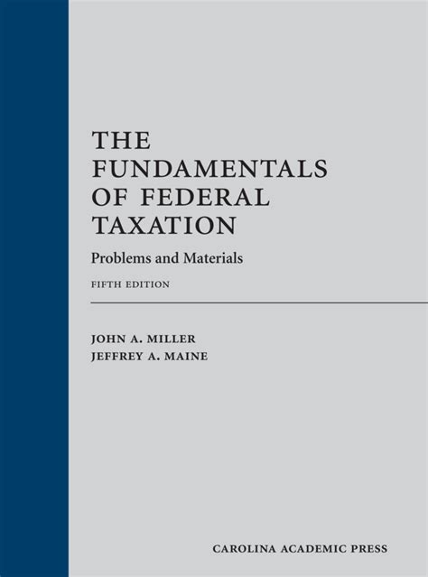 Read Online Federal Income Taxation Fundamentals 5Th Edition 