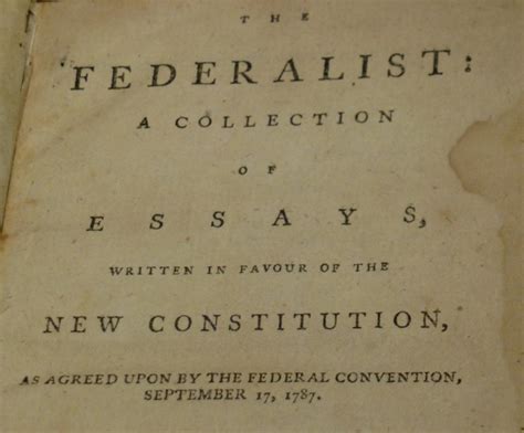 federalist dating