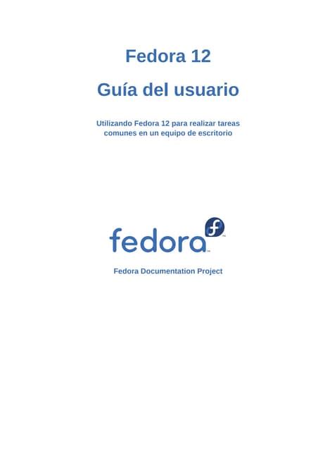 Read Online Fedora User Guide 