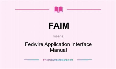 Full Download Fedwire Faim Manual 