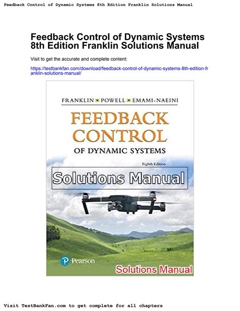 Full Download Feedback Control Of Dynamic Systems Solutions Manual 