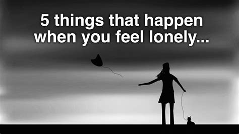 feeling lonely maksudnya