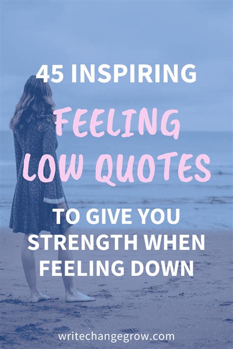Feeling Low Quotes