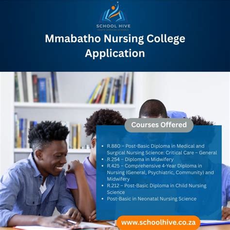 fees of courses at mmabatho nursing college