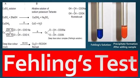 Fehling Reagent Formula