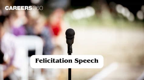felicitation speech sample